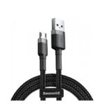 Baseus Cafule Braided USB 2.0 to micro USB Cable Γκρι 2m (CAMKLF-CG1) (BASCAMKLFCG1) - Image 2