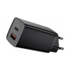 Baseus Φορτιστής Χωρίς Καλώδιο με Θύρα USB-A και Θύρα USB-C Quick Charge 3.0 Μαύρος (CCGAN2L-B01) (BASCCGAN2L-B01) - Image 2