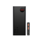 Baseus Adaman Overseas Edition 2021 Power Bank 10000mAh 22.5W με 2 Θύρες USB-A και Θύρα USB-C Power Delivery / Quick Charge 3.0 Μαύρο (PPAD070001) (BASPPAD070001) - Image 2