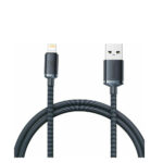 Baseus Crystal Shine Braided USB to Lightning Cable Μαύρο 1.2m (CAJY000001) (BASCAJY000001) - Image 2