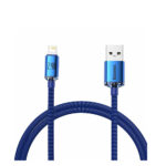 Baseus Crystal Shine Braided USB to Lightning Cable Μπλε 1.2m (CAJY000003) (BASCAJY000003) - Image 2