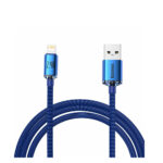 Baseus Crystal Shine Braided USB to Lightning Cable Μπλε 2m (CAJY000103) (BASCAJY000103) - Image 2
