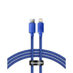 Baseus Crystal Shine Braided USB-C to Lightning Cable 20W Μωβ 1.2m (CAJY000203) (BASCAJY000203) - Image 2