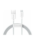 Baseus Superior Series Regular USB 2.0 to micro USB Cable Λευκό 1m (CAMYS-02) (BASCAMYS02) - Image 2