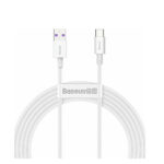 Baseus Superior USB 2.0 Cable USB-C male - USB-A male Λευκό 2m (CATYS-A02) (BASCATYSA02) - Image 2