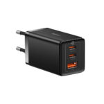 Baseus Φορτιστής Χωρίς Καλώδιο με Θύρα USB-A και 2 Θύρες USB-C 65W Quick Charge 3.0 Μαύρος (GaN5 Pro) (CCGP120201) (BASCCGP120201) - Image 2