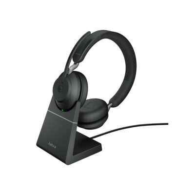 Jabra Evolve2 65 Stereo MS + Ladestation + Link 380c (26599-999-889) (JAB26599-999-889)