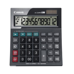 CANON AS220RTS 12 DIGIT CALCULATOR (4898B001AB) (CANAS220RTS)