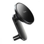 Baseus Car Mount with Magnet and Wireless Charging Big Energy Black (WXJN-01) (BASWXJN-01) - Image 2