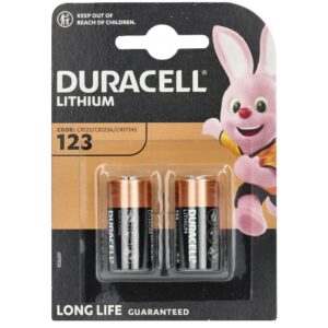 Duracell Μπαταρίες Λιθίου CR123A 3V 2τμχ (DUCR123A)(DURDUCR123A)