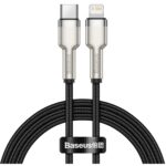 Baseus USB-C cable for Lightning Cafule 20W 1m Black (CATLJK-A01) (BASCATLJK-A01) - Image 2