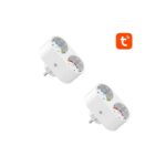 Gosund SP211-2pack Διπλή Εξωτερική Πρίζα Ρεύματος Wi-Fi Ασφαλείας Λευκή 2 τμχ (SP211-2pack) (GOSSP211-2PACK) - Image 2