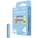 Panasonic Eneloop Lite Επαναφορτιζόμενες Μπαταρίες AAA Ni-MH 550mAh 1.2V 4τμχ (8214261) (PAN8214261) - Image 2