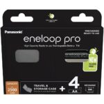 Panasonic Eneloop Pro With Battery Case Επαναφορτιζόμενες Μπαταρίες AA Ni-MH 2500mAh 1.2V 4τμχ (30511467) (PAN30511467) - Image 2