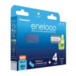 Panasonic Eneloop & Storage Case Επαναφορτιζόμενες Μπαταρίες AAA Ni-MH 800mAh 1.2V 4τμχ (37462028) (PAN37462028) - Image 2