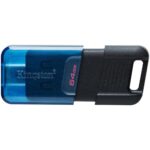 Kingston DataTraveler 80Μ 64GB USB 3.2 Stick Black (DT80M/64GB) (KINDT80M-64GB) - Image 2