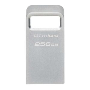 Kingston DataTraveler Micro Gen2 256GB USB 3.2 Stick Silver (DTMC3G2/256GB) (KINDTMC3G2-256GB)