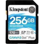 Kingston Canvas Go Plus SDXC 256GB Class 10 U3 V30 UHS-I (SDG3/256GB) (KINSDG3-256GB) - Image 2
