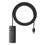 Baseus Lite Series 2m USB 3.0 Hub 4 Θυρών με σύνδεση USB-A (WKQX030201) (BASWKQX030201) - Image 2