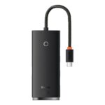 Baseus Lite Series 25cm USB 3.0 Hub 5 Θυρών με σύνδεση USB-C (WKQX030301) (BASWKQX030301) - Image 2