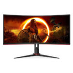 AOC CU34G2XE/BK UWQHD Curved Gaming Monitor 34'' (AOCCU34G2XEBK) - Image 2
