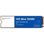 Western Digital Blue SN580 SSD 500GB M.2 NVMe PCI Express 4.0 (WDS500G3B0E) - Image 2