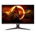 AOC 24G2SPAE Gaming Monitor 24'' with speakers (24G2SPAE/BK) (AOC24G2SPAE) - Image 2