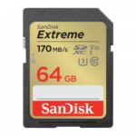 Sandisk Extreme SDXC UHS-I 64GB (SDSDXV2-064G-GNCIN) (SANSDSDXV2-064G-GNCIN) - Image 2