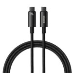 Baseus USB-C to USB-C cable Tungsten Gold 240W 1m (black) (CAWJ040001) (BASCAWJ040001) - Image 2