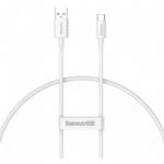 Baseus Cable USB do USB-C Superior 100W 0.25m (white) (P10320102214-00) (BASP10320102214-00) - Image 2