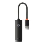 Baseus Lite Series USB To Rj45 Network Adapter, 100mbps Black (WKQX000001) (BASWKQX000001) - Image 2