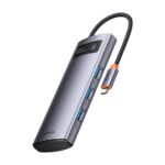 Baseus Hub 4in1 Metal Gleam Series, USB-C to 4x USB 3.0 (WKWG070013) (BASWKWG070013) - Image 2