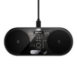 Baseus Dual Qi Wireless Charger Digital Led Display, 20w (WXSX010101) (BASWXSX010101)