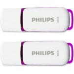 Philips Snow 2-Pack 64GB USB 2.0 Stick Μωβ (FM64FD70D/00) (PHIFM64FD70D-00) - Image 2