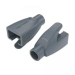 VENTION RJ45 Strain Relief Boots Gray PVC Type 100-Pack (IODH0-100) (VENIODH0-100) - Image 2