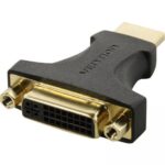 VENTION HDMI Male to DVI (24+5) Female Adapter Black (AIKB0) (VENAIKB0) - Image 2