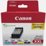 Canon Μελάνι Inkjet CLI-581XXL CMYK (1998C007) (CANCLI-581XXLMP) - Image 2