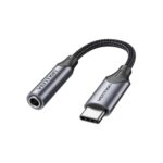 VENTION Type-C Male to 3.5mm Earphone Jack with DAC Adapter 0.1M Gray Aluminum Alloy Type (BGMHA) (VENBGMHA) - Image 2