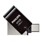 Philips 2-in-1 64GB USB 3.1 Stick με σύνδεση USB-C Μαύρο (PHUSB64G2IN1OTGGU3C) (PHIPHUSB64G2IN1OTGGU3C) - Image 2