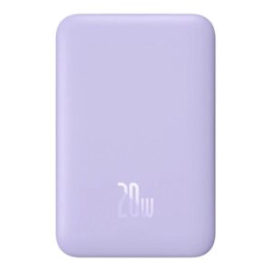 Baseus Powerbank  Magnetic Mini 10000mAh USB-C  20W MagSafe purple (PPCX110105) (BASPPCX110105)