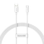 Baseus Superior Series Cable USB to USB-C 65W PD 1m white (CAYS000902) (BASCAYS000902) - Image 2