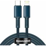 Baseus High Density Braided Cable Type-C to Lightning PD  20W  2m blue (CATLGD-A03) (BASCATLGD-A03) - Image 2