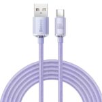 Baseus Crystal Shine cable USB to USB-C 100W 2m purple (CAJY000505) (BASCAJY000505) - Image 2