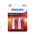 Philips Power Αλκαλικές Μπαταρίες C 1.5V 2τμχ (LR14P2B/10) (PHILR14P2B-10) - Image 2