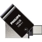 Philips 2-in-1 16GB USB 3.1 Stick με σύνδεση USB-C Μαύρο (PHUSB16G2IN1OTGGU3C) (ΠΗΙPHUSB16G2IN1OTGGU3C) - Image 2