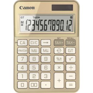 CANON KS-125KB-GD CALCULATOR Gold (6818C002) (CANKS125KBGD)