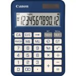 CANON KS-125KB-BL CALCULATOR Royal Blue (6818C004AA) (CANKS125KBBL) - Image 2