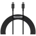 Baseus Type-C - Type-C Superior cable Quick Charge / Power Delivery / FCP 100W 5A 20V 2m black (CATYS-C01) (BASCATYS-C01) - Image 2