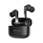 VENTION True Wireless ENC Bluetooth Earbuds Elf E04 Black (NBIB0) (VENNBIB0) - Image 2