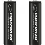 Esperanza Επαναφορτιζόμενες Μπαταρίες AA Ni-MH 2600mAh 1.2V 2τμχ (EZA105) (ESPEZA105) - Image 2
